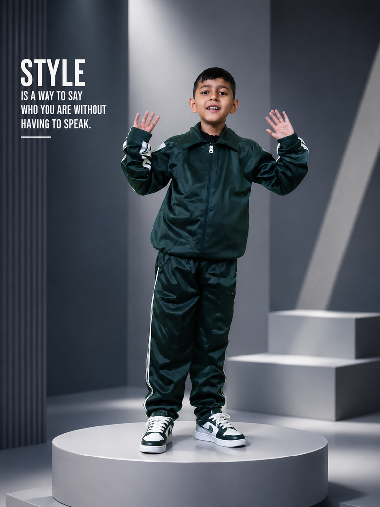 Kids Tracksuit (black, 6 year)