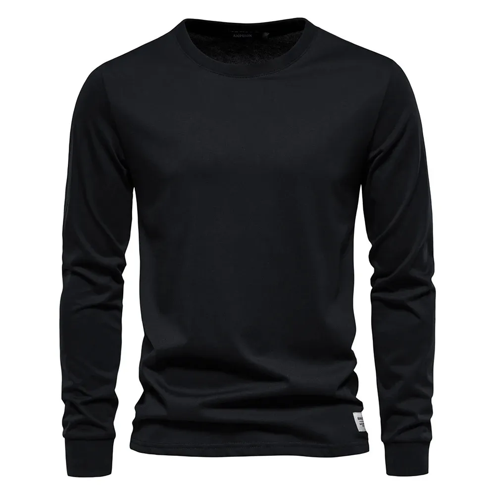 FULL SLEEVES BLACK T-SHIRT